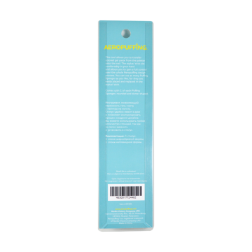 10101 aeropuffing stick with 2 sponges back