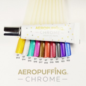 Aeropuffing chrome colors