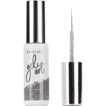 Kiara sky gel art silver stroke art111 j1w400x