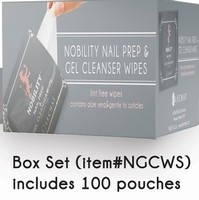 Nail Prep & Gel Cleanser Wipes